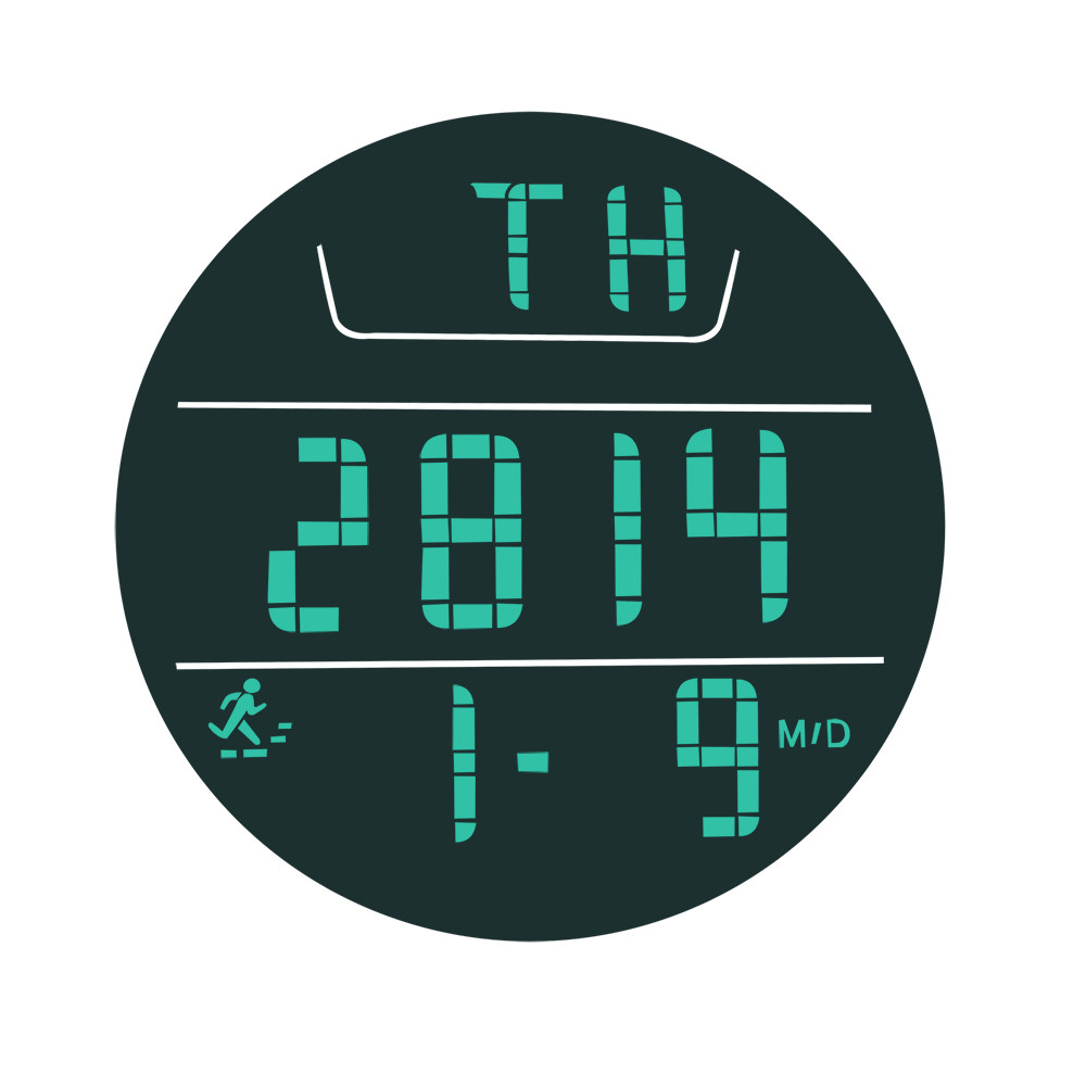 run step watch bracelet pedometer