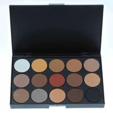 New Arrivals Professional 15 Colors Warm Nude Matte Shimmer Eyeshadow Palette Makeup Cosmetic # M01094