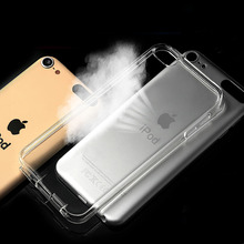 High Quality Soft Skin TPU Frosted Transparent Clear Case Cover For Apple iPod Touch 6 Gen
