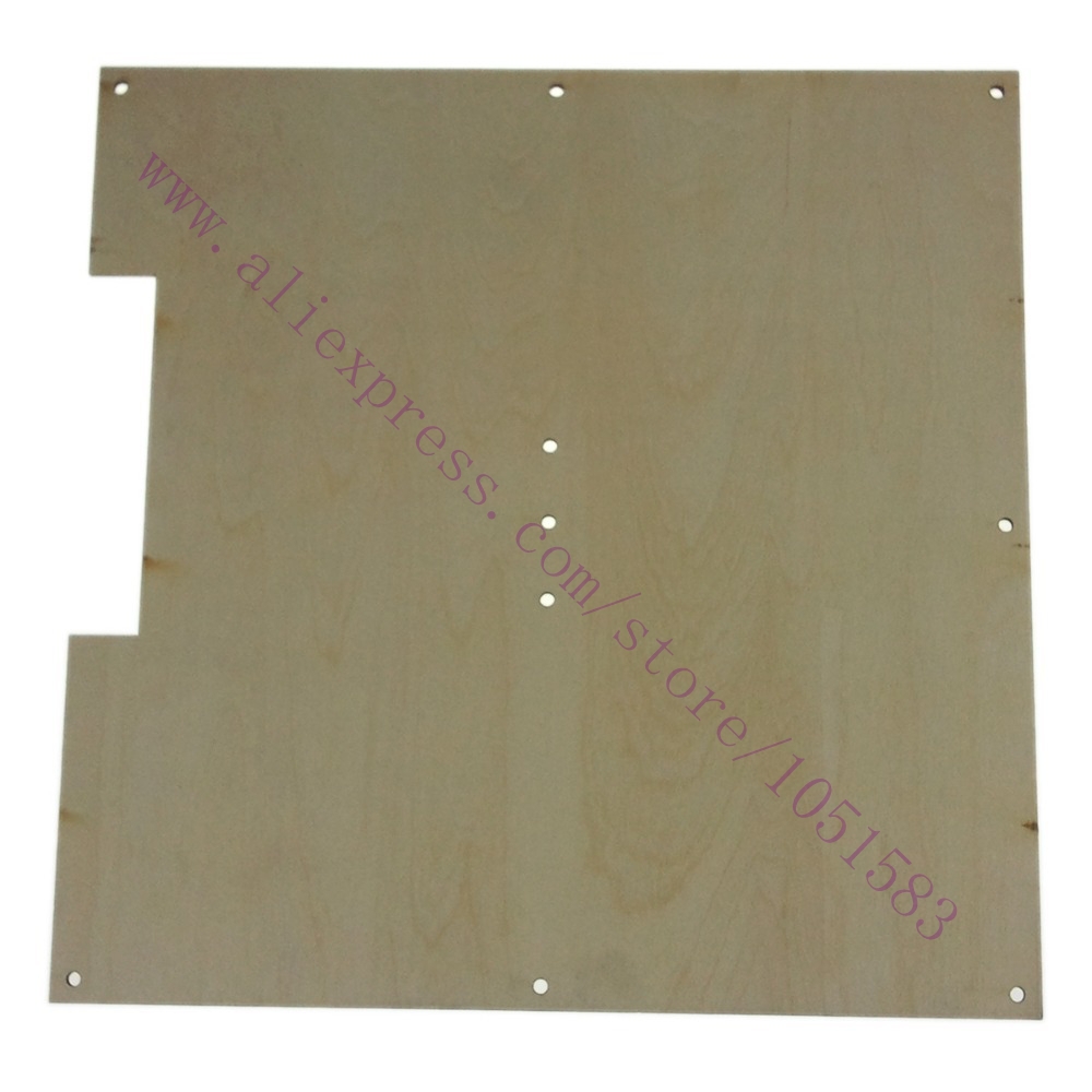 2Pcs Heacent Open RepRap Prusa Mendel DIY 3D Printer Parts Wood Plate Hot bed 220 220