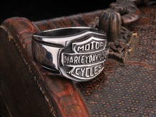 Wholesale Men’s punk biker ring,Men stainless steel biker rings, Biker titanium Ring jewelry Free shipping BR8-044