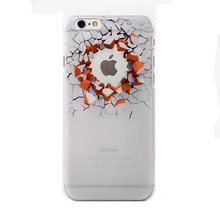 Coque For Iphone6 Luxury Creative 3d Logo Hole Fashion Phone Case For Apple Iphone 6plus 6 6s Plus Soft Silicone Back Cover