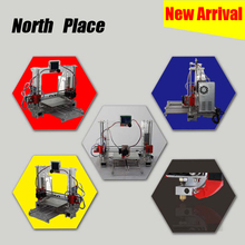 Direct sale good in stock and acrylic DIY 3d Printer with 2 Roll Filament 4GB SD card and LCD