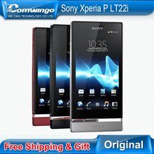 Original SONY Xperia P LT22i New Molbile phone Unlocked Cell Phones Android Dual-core 4.0″ GPS WIFI 8MP 16GB ROM Free shipping