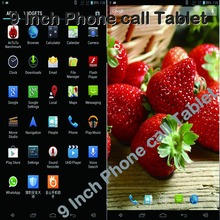 9 inch Tablet PC Android Dual Core Make phone Call BT WiFi FlashTablet PC android tablet