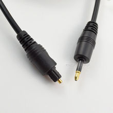 New 3Ft 6.5FT/1M 3M Digital Optical TosLink to Mini Audio Cable Lead Square to round 4mm OD