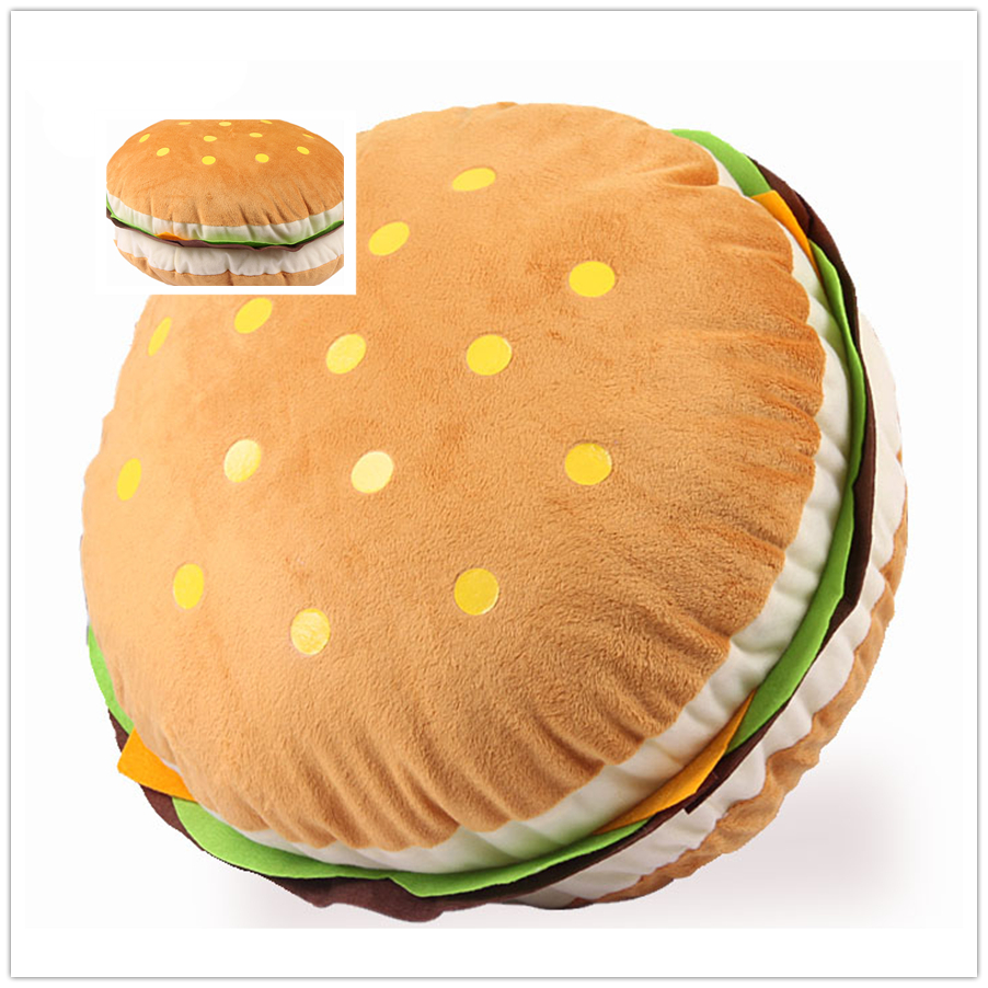 giant burger pillow