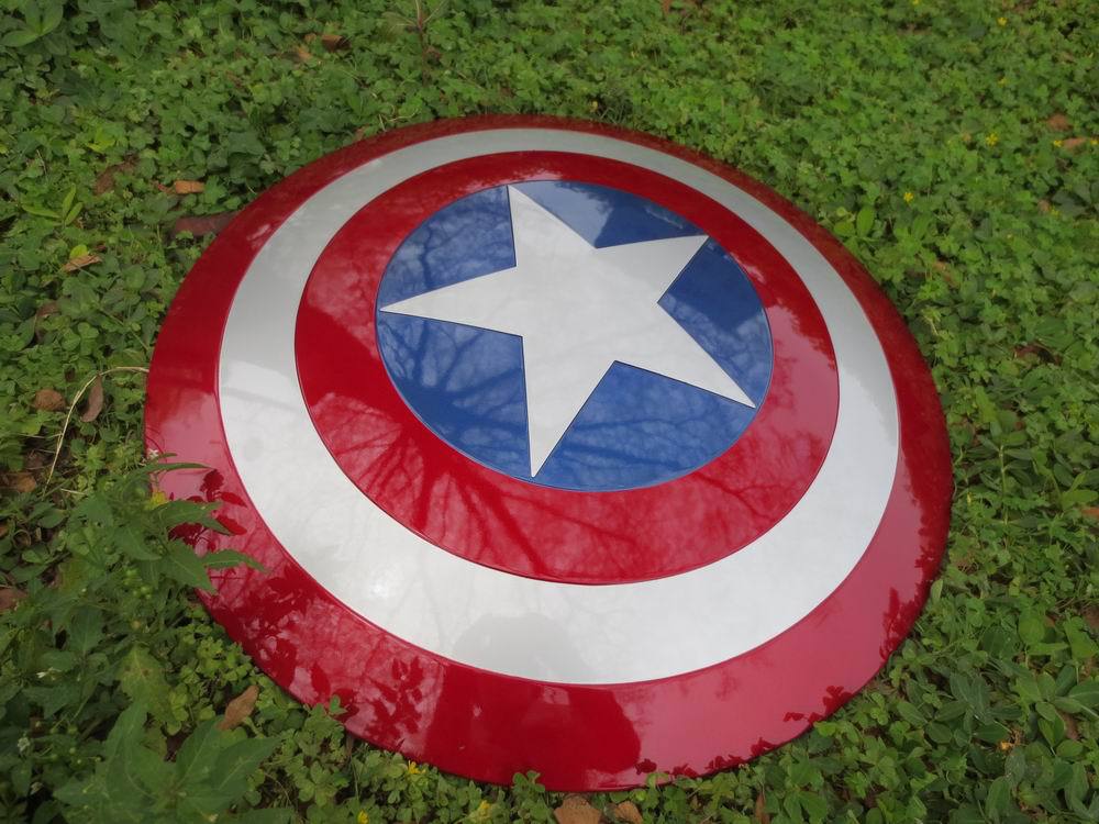 Купить масштаб 1: 1 Капитан Америка Щит abs комиксов Косплей Супергерой ...