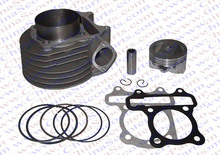 180cc 61mm GY6 Cylinder kit Big Bore High Performance 125cc 150cc Scooter ATV Go Karts Moped