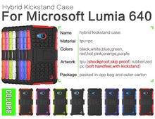 Luxury Hybrid TPU Shock Proof Silicone Hard Shell Cell Phone Case Cover For Microsoft Lumia 640