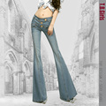 2016 Korean New Fashion Spring and Autumn Jeans for Woman Plus Size Slim Hip High Waist