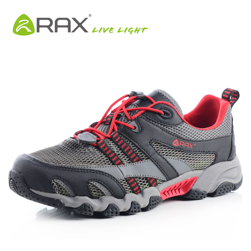 RAX Men Lightweight Trekking Shoes New Outdoor Trekking Shoes Quick-Drying Men Aqua Water Shoes Summer Hiking Shoes 32-5K115