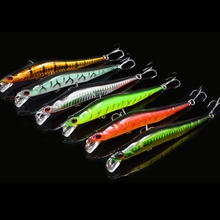 New Top Quality Classic minnow fishing bait set Megabass iscas artificials Long shot Freshwater 6pcs10g12cm free shipping