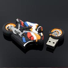 New special USB Flash Drive Motorcycle Cartoon Pen Drive 32gb 16gb Memory Stick 8gb 4gb Pendrive