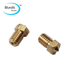 3D printer parts DIY Reprap brass E3D-V6 nozzle 0.3 mm1.75 mm filament hotend marked number