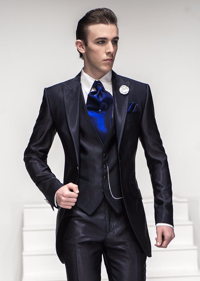 521-1 2015 new arrival black mens tuxedo suits suit costume homme best men Suit 