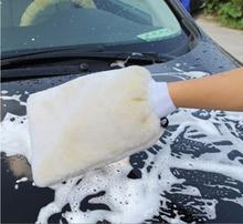 Hot Marketing Car Universal Hand Wash Gloves Cleaner Microfiber Wool Soft Comfortable Maintenance Tool Accessories