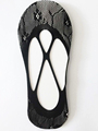 2016 New Fashion Women s Sexy Mesh Low Cut Socks Sexy Crystal Cross Hollow Out Joker