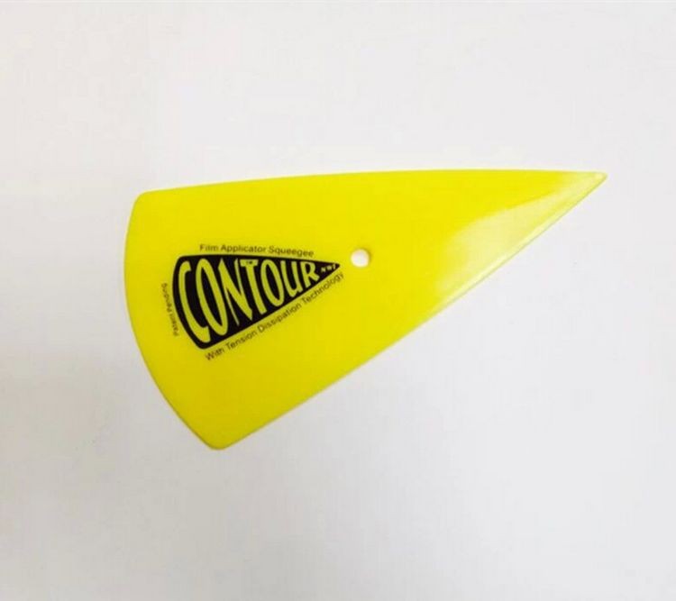 Yellow Color Pointed end Scraper squeegee (4)