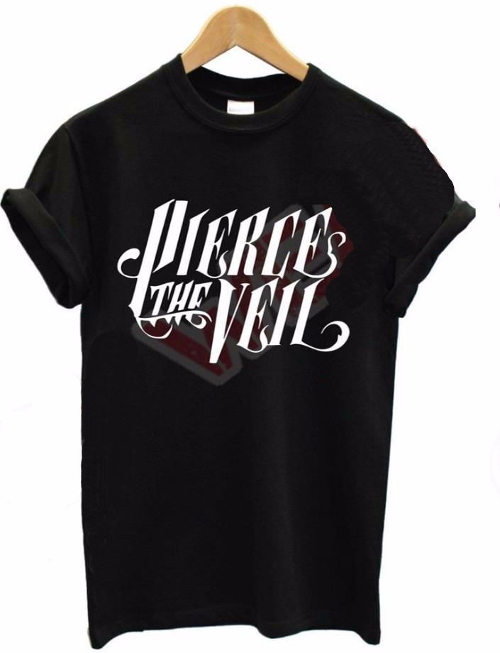 2015-New-Women-Tshirt-PIERCE-THE-VEIL-HARDCORE-ROCK-BAND-Cotton-Casual-Funny-Shirt-For-Lady