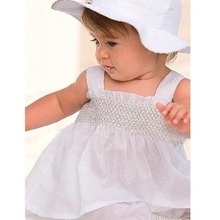 0 3 Years Toddler Baby Kids Ruffled Outfit 3 Pcs Girl Top Pants Hat Set Dress