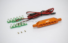 Baja 5B repuestos, aleación luces LED kits ( naranja. Silver color seleccione ) envío gratuito