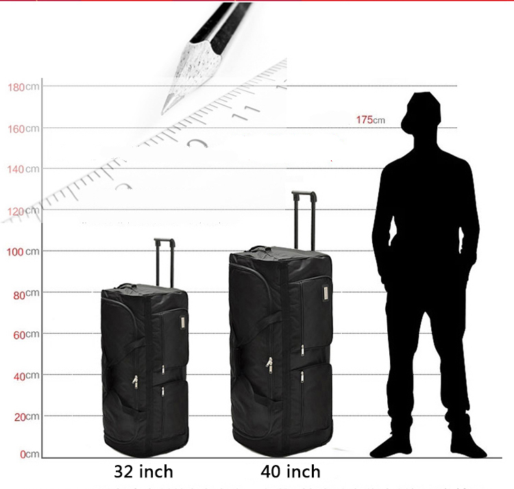 32 inch luggage dimensions in cm