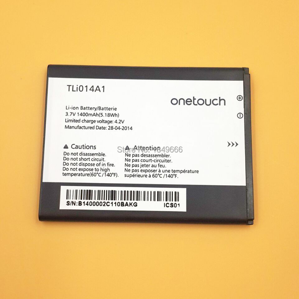  alcatel onetouch   tli014a1 4012a 4012 5020 4010d 4030 1400  
