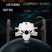 2015 New Bounce Car SJ80 RC Cars 4CH 2.4GHz Jumping Sumo RC Car with Flexible Wheels Remote Control Robot Car