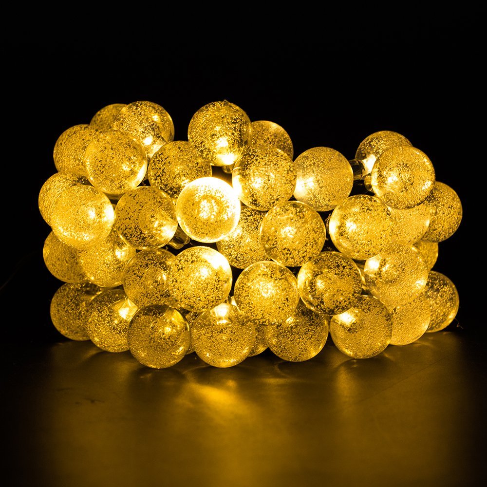 50led String Lights Fairy Lights, Crystal Ball Solar Powered Outdoor lighting lamp decoration for Garden Fence Path Christmas 50led String Lights Fairy Lights, Crystal Ball Solar Powered Outdoor lighting lamp decoration for Garden Fence Path Christmas