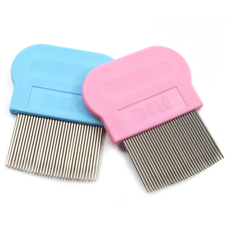 Flea Comb For Dog Steel Brush Hair Metal Comb Dog Grooming Trimmer Cute Pet Cat Blade Chinese