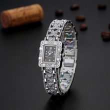 New 2016 Fashion Clock Bracelet Watch Women Brand Luxury Watch relojes 2cm Dial Girl Ladies Silver Wristwatches relogio feminino
