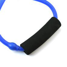 Hot Yoga Resistance Bands Tube Fitness Muscle Workout Exercise Tubes 8 Type Blue