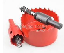 Caliente venta 1 unid 75 * 100 mm alta calidad M42 Bi metal agujero consideró madera de acero hierro plástico agujero Saw abridor underreamer pipeline perforador