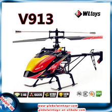 WL toys V913 sky dancer 2.4G 4CH helicopter gyro v913 toys rc dron helicopter model quad copter helicopterro rc free shipping