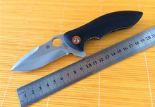 Bola teniendo Flipper cuchillo 9CR18MOV cuchillo plegable táctico, supervivencia que acampa al aire cuchillo de caza G10 manejar EDC cuchillos