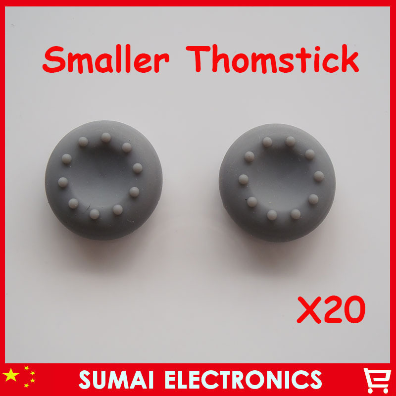 Small Silicone Thumbstick Joystick Grips Cap Cover Skin more Fit For PS4/XBOX ONE/XBOX360/PS3 20pcs/lot