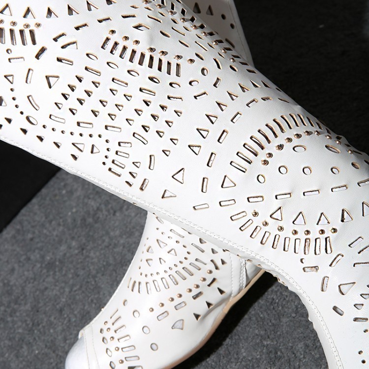 Soft Leather Solid Round Toe Women Fashion Mid-calf Boots,2014 New