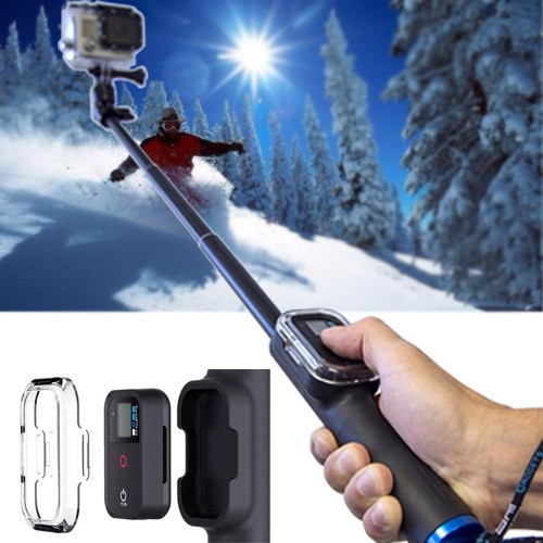 New-GoPro-Remote-Pole-39-INCH-Aluminum-Handheld-Monopod-With-Wifi-Remote-Holder-For-Go-pro