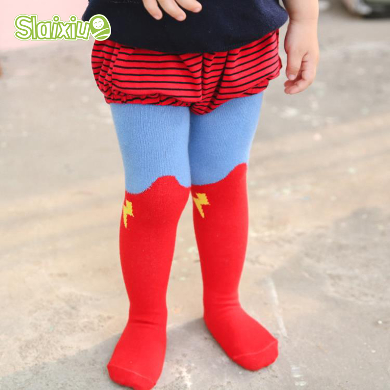 Super Hero font b Boys b font Girls Tights Pantyhose Kids Stocking Infant font b Clothing
