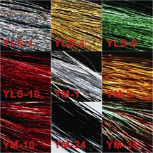 FREE SHIPPING 150 Pieces Crystal Flash Fly Tying Material Fly Tying Fly Fishing Swivel Material