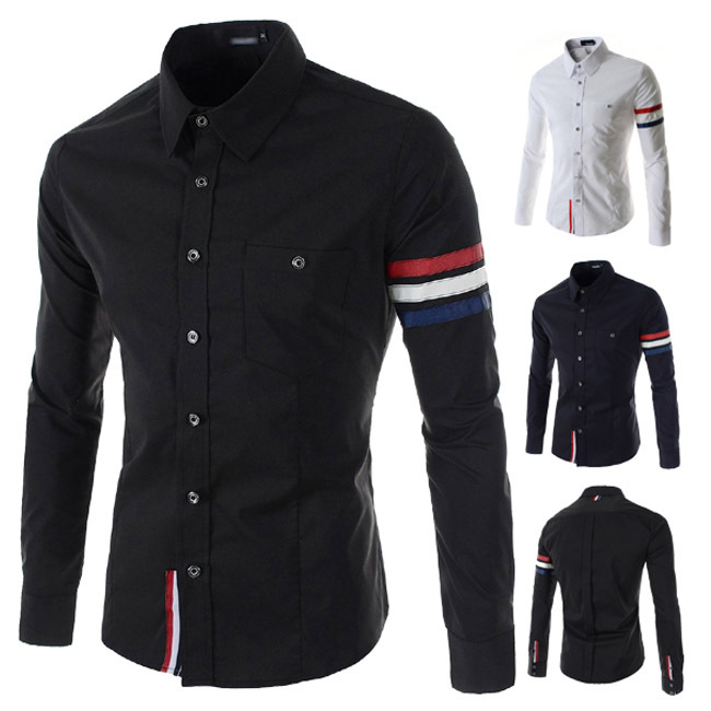          camisa masculina  fit  homme   