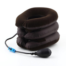 Hot 1pc High Quality Air Cervical Neck Traction Soft Brace Device Unit for Headache Head Back