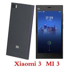 Original Xiaomi3 mi3 mobile phone M3 2GB RAM 16G ROM 5″ IPS 1080p Qualcomm Quad Core WCDMA  Dual LED Flash phone13MP  Camera