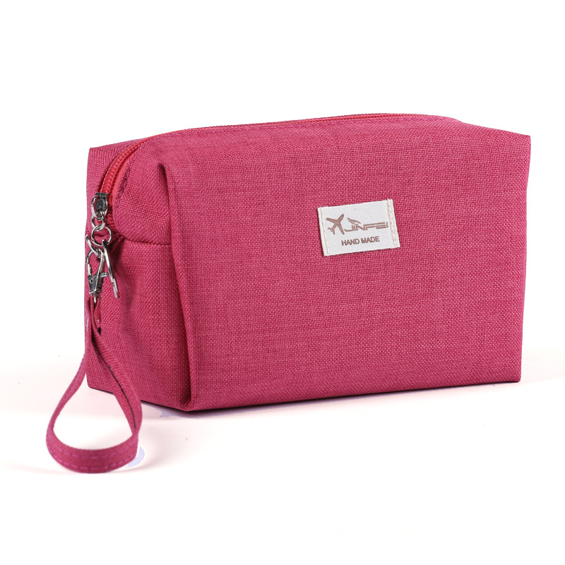 canvas makeup bag wholesale 2020 Wholesale 2017 Korean Style Toiletry Bags Canvas Travel Cosmetic Bag Small Organizer Women ...