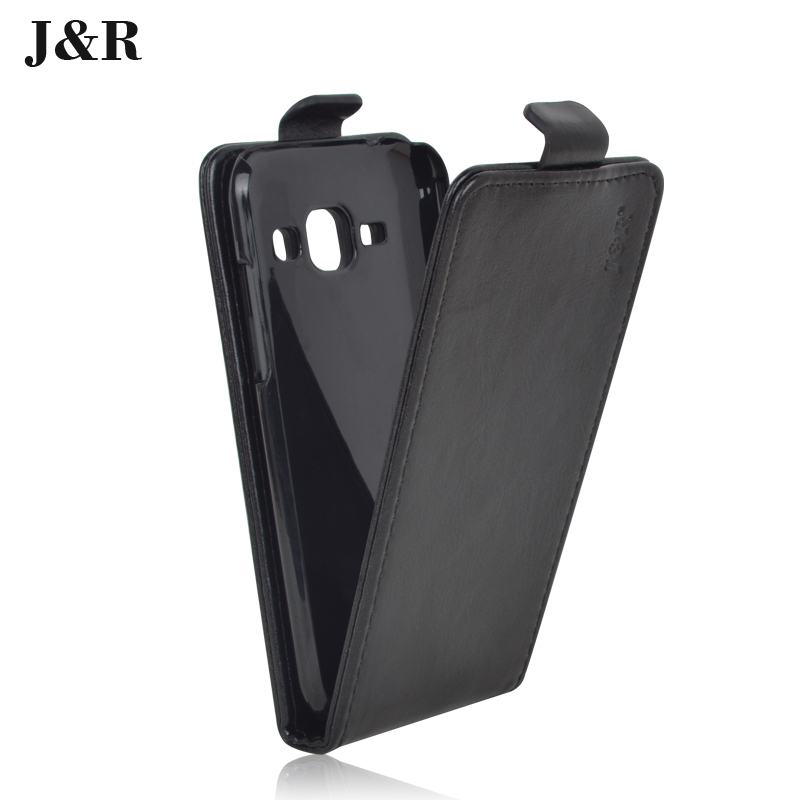 Гаджет  J&R Bran Luxury Leather Flip Case For Samsung Galaxy J1 J100 Cover High Quality 9 Colors in Stock None Телефоны и Телекоммуникации