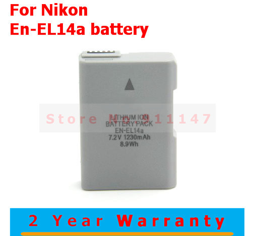 EN EL14a EneL14a EL14 el14a camera Battery batteries for Nikon D5300 D5200 D5100 D3300 D3200 D3100