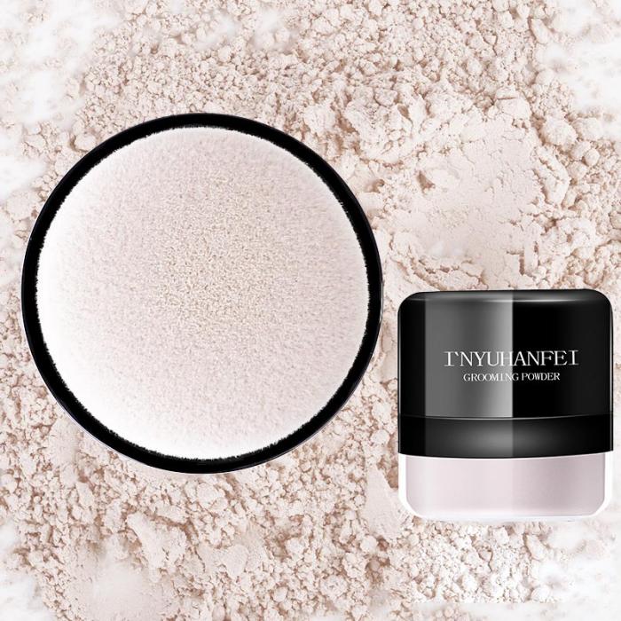 smooth loose powder face oil-control makeup base foundation