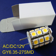 High quality AC/DC12V GY6.35 LED bulb,led G6.35 12v,led gy6 lamp 12v free shipping 2pcs/lot