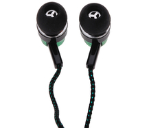 Earphones Jack Standard Noise Isolating 1 1M Reflective Fiber Cloth Line 3 5mm Stereo In ear